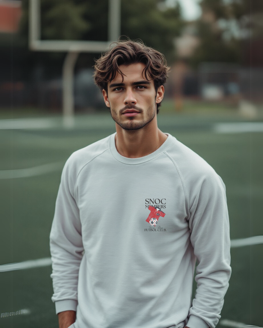 SUDADERA ROJILLOS BOLSILLO