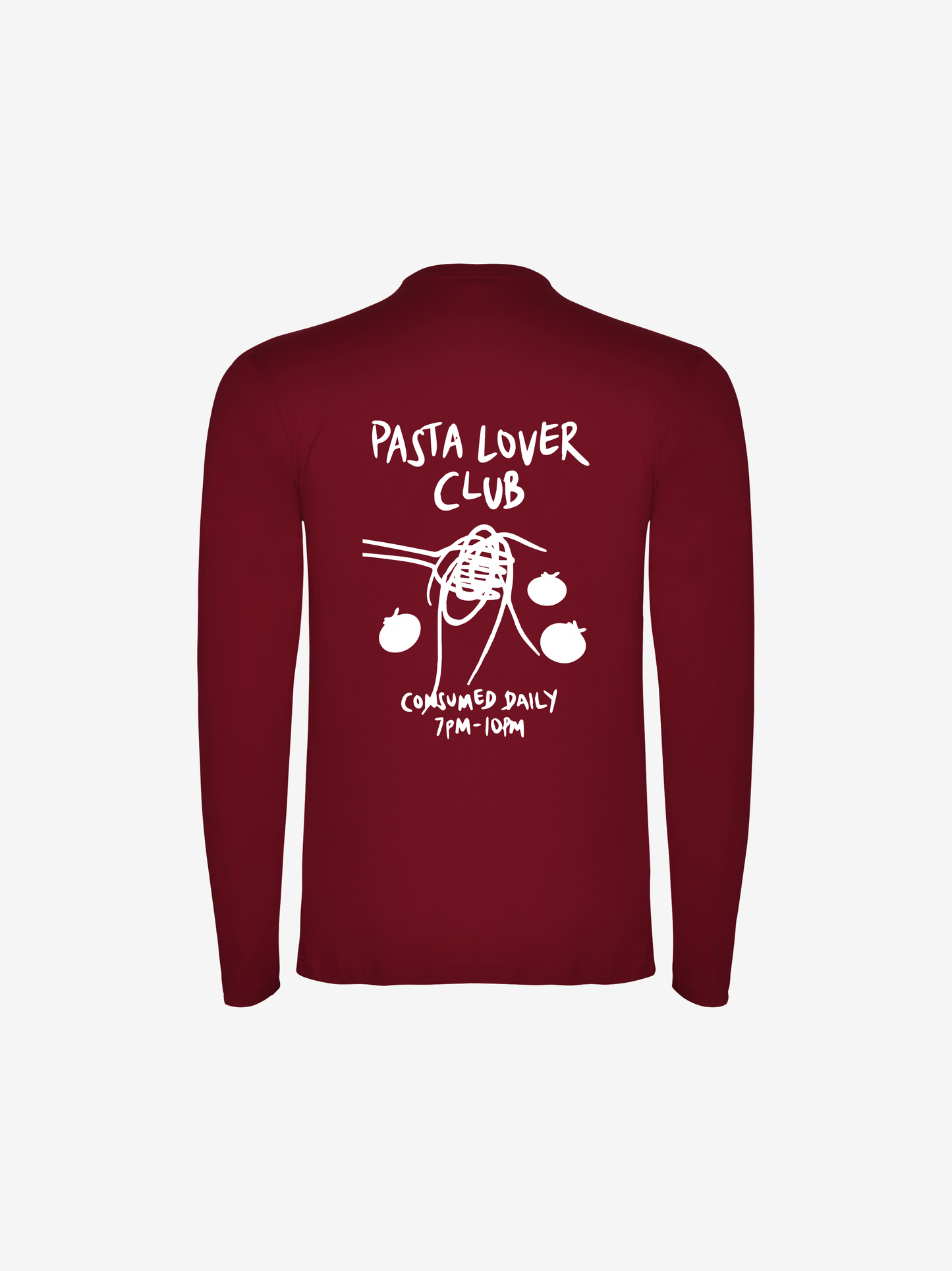 CAMISETA PASTA LOVER CLUBT LONG FIT