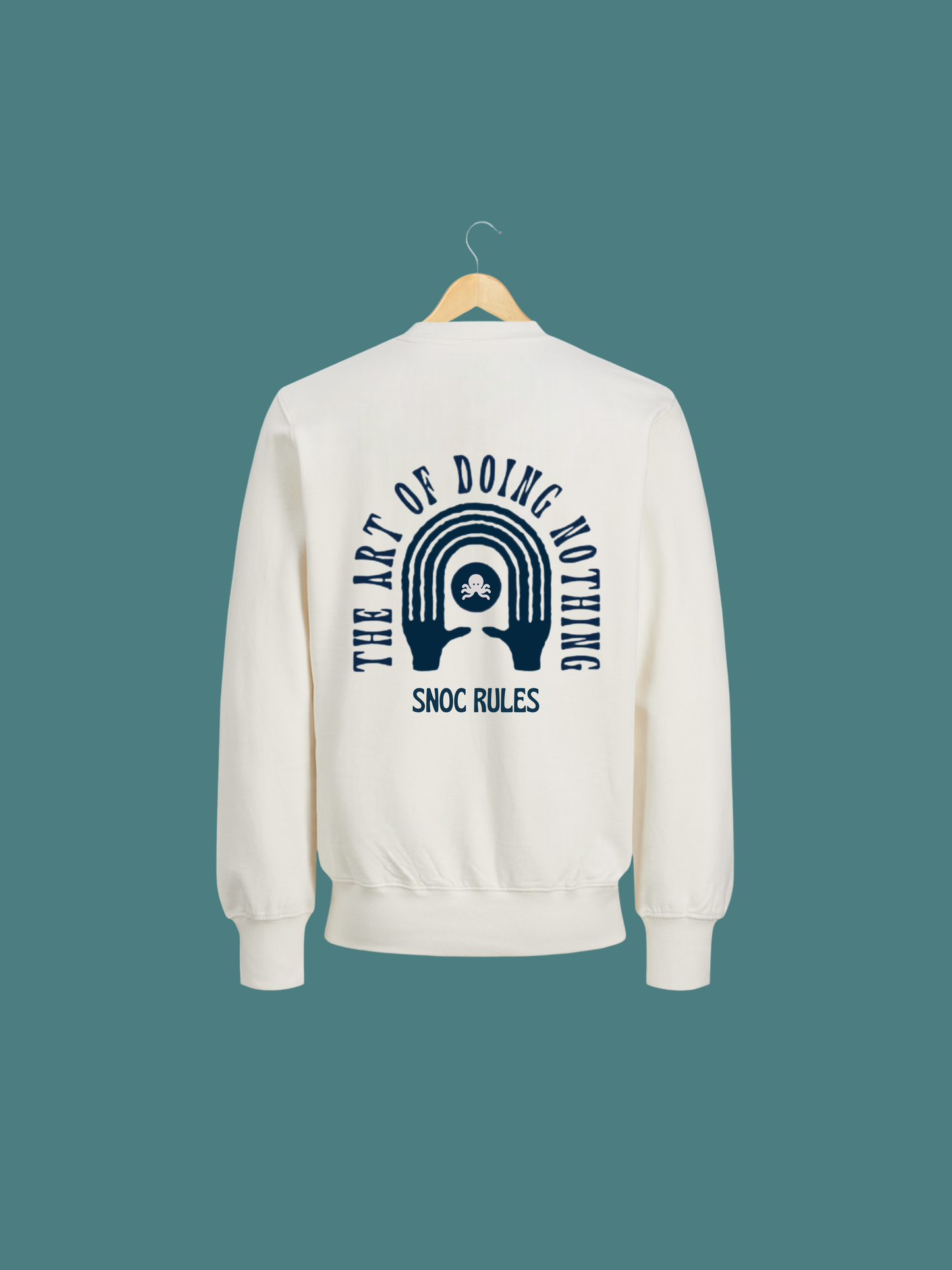 SNOC SUDADERA THE ART OF DOING NOTHING ORGANIC