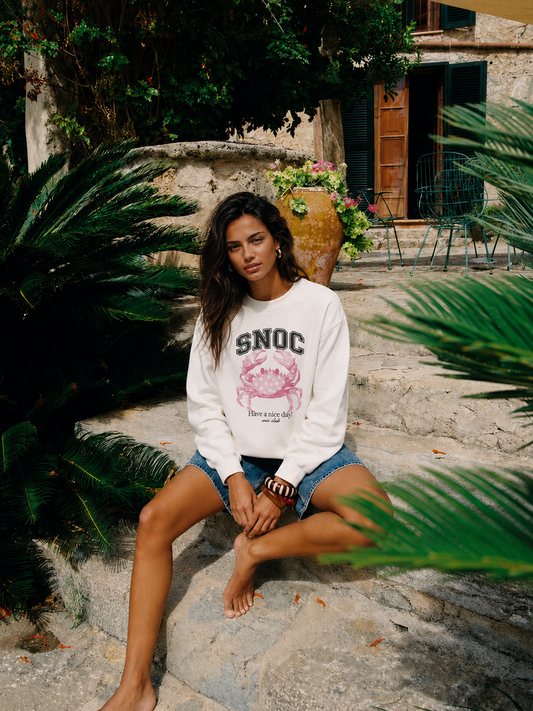 Sudadera SNOC Pink Crab