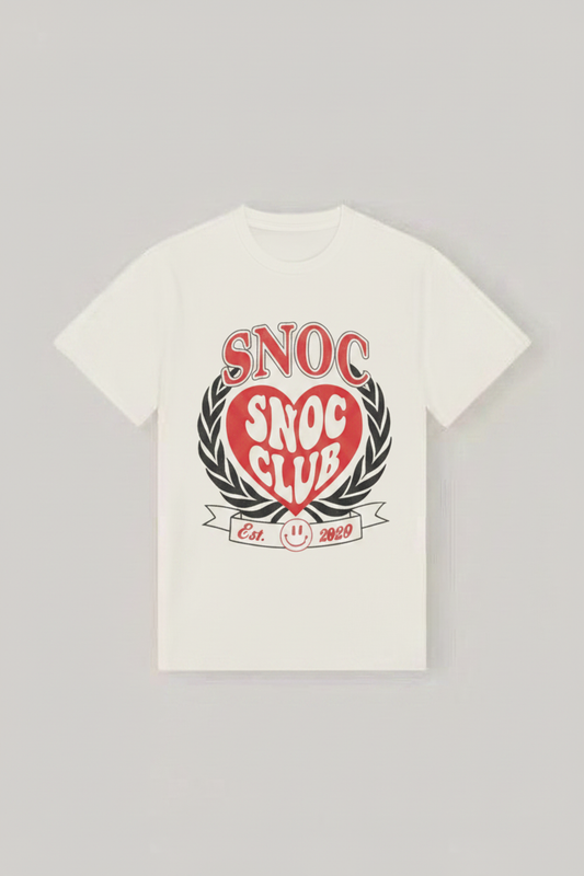 SNOC Club Tee - sin etiqueta