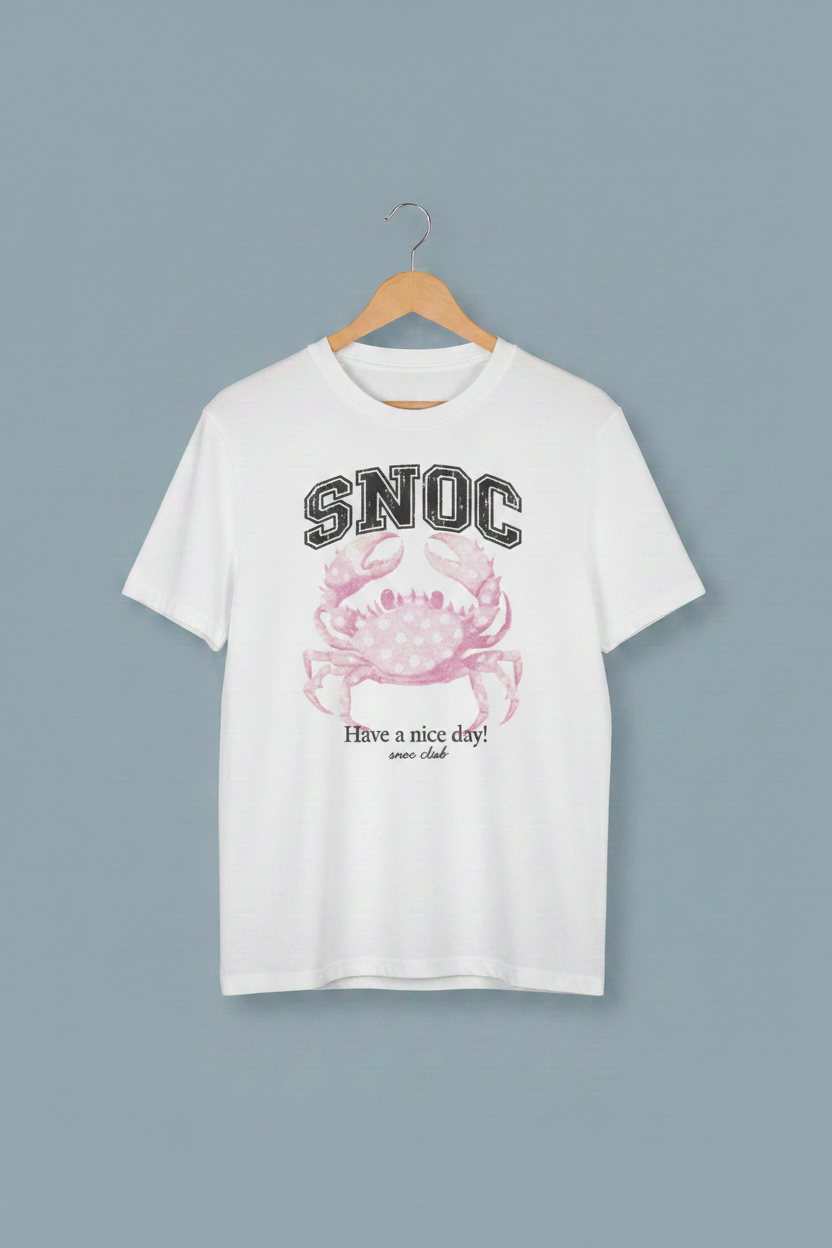 SNOC Crab Tee - Ganni Style