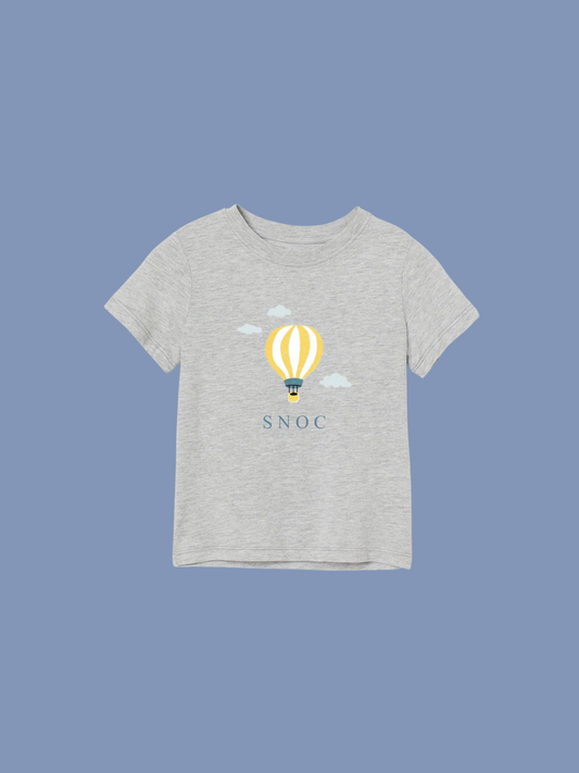 logo pulpo SNOC - CAMISETA GLOBO