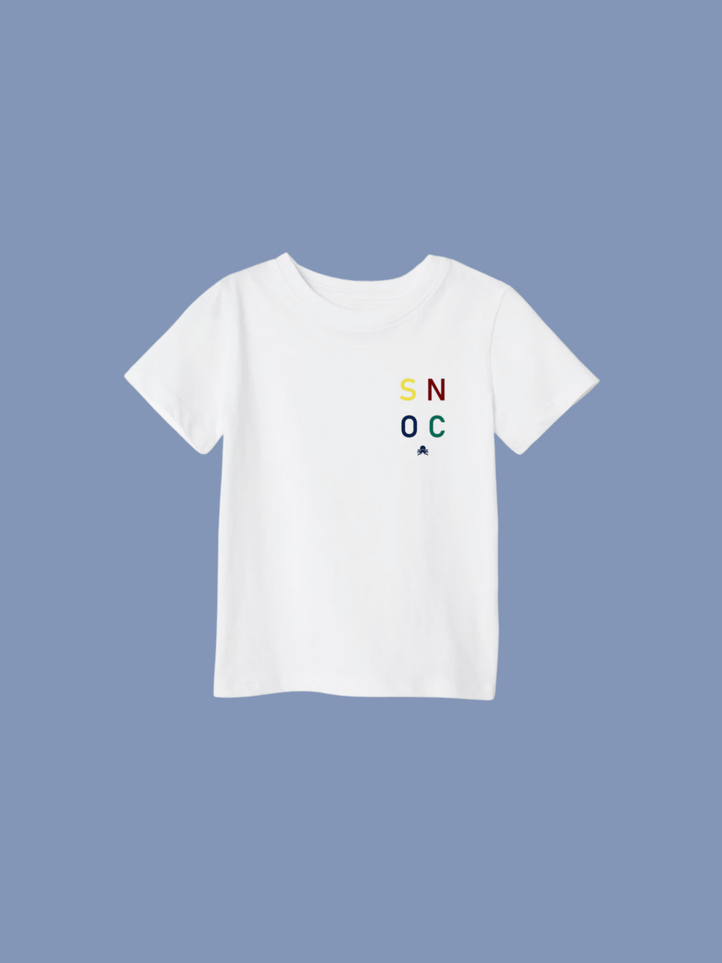 logo pulpo SNOC - CAMISETA LITTLE MULTICOLOR