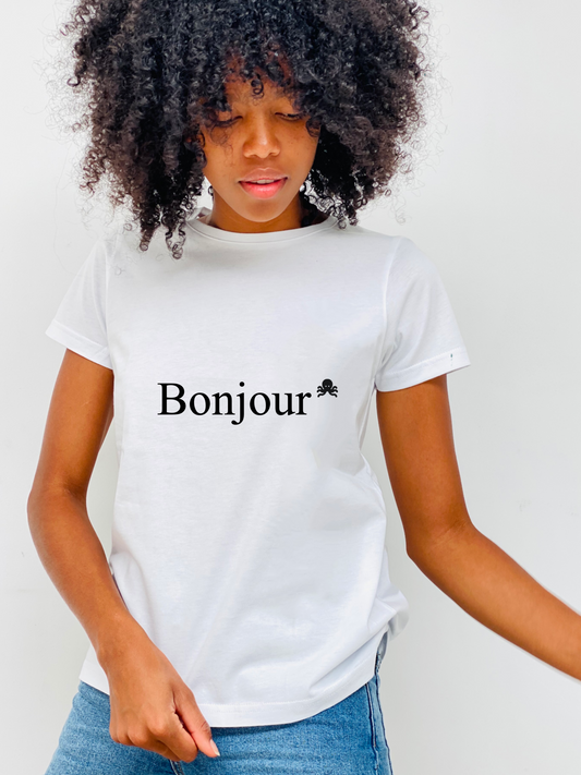 Camisetas logo pulpo SNOC - CAMISETA BONJOUR
