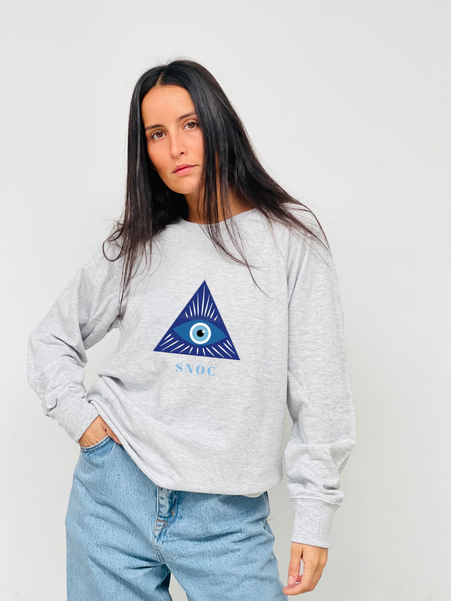 Sudaderas logo pulpo SNOC - SNOC SUDADERA TRIÁNGULO  