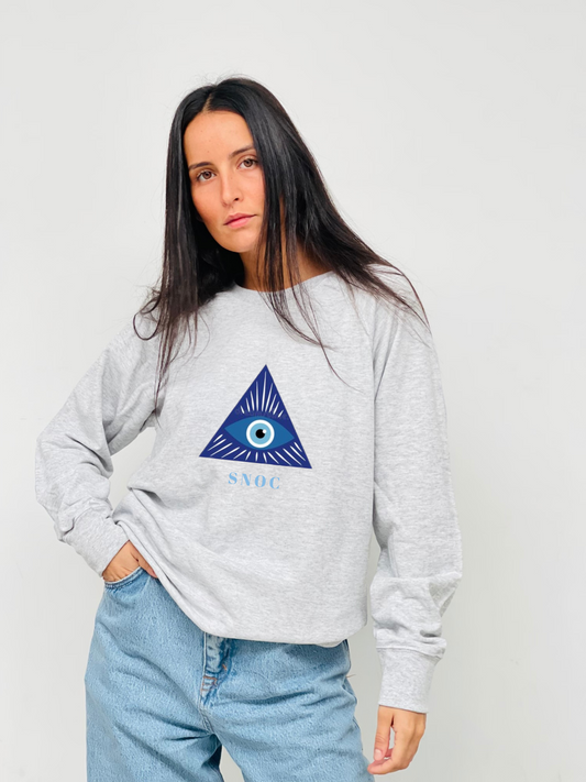 Sudaderas logo pulpo SNOC - SNOC SUDADERA TRIÁNGULO