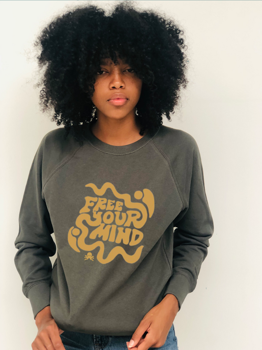 Sudaderas logo pulpo SNOC - SNOC SUDADERA FREE YOUR MIND