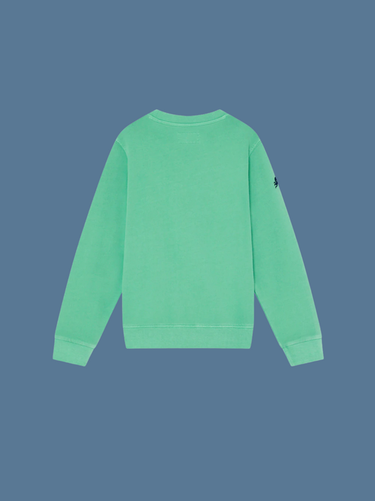 Sudaderas logo pulpo SNOC - SUDADERA GREEN