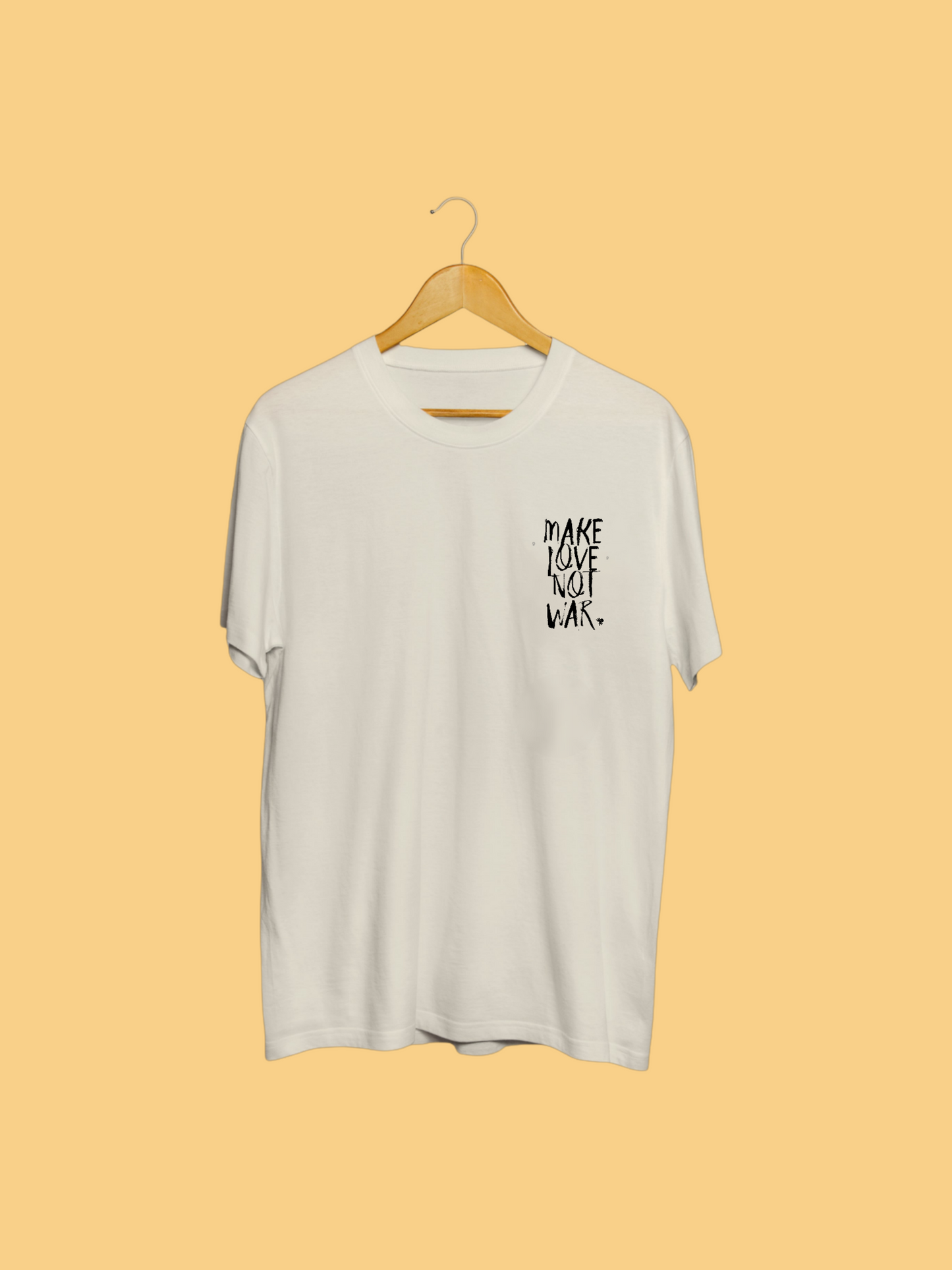 SNOC CAMISETA MAKE LOVE NOT WAR
