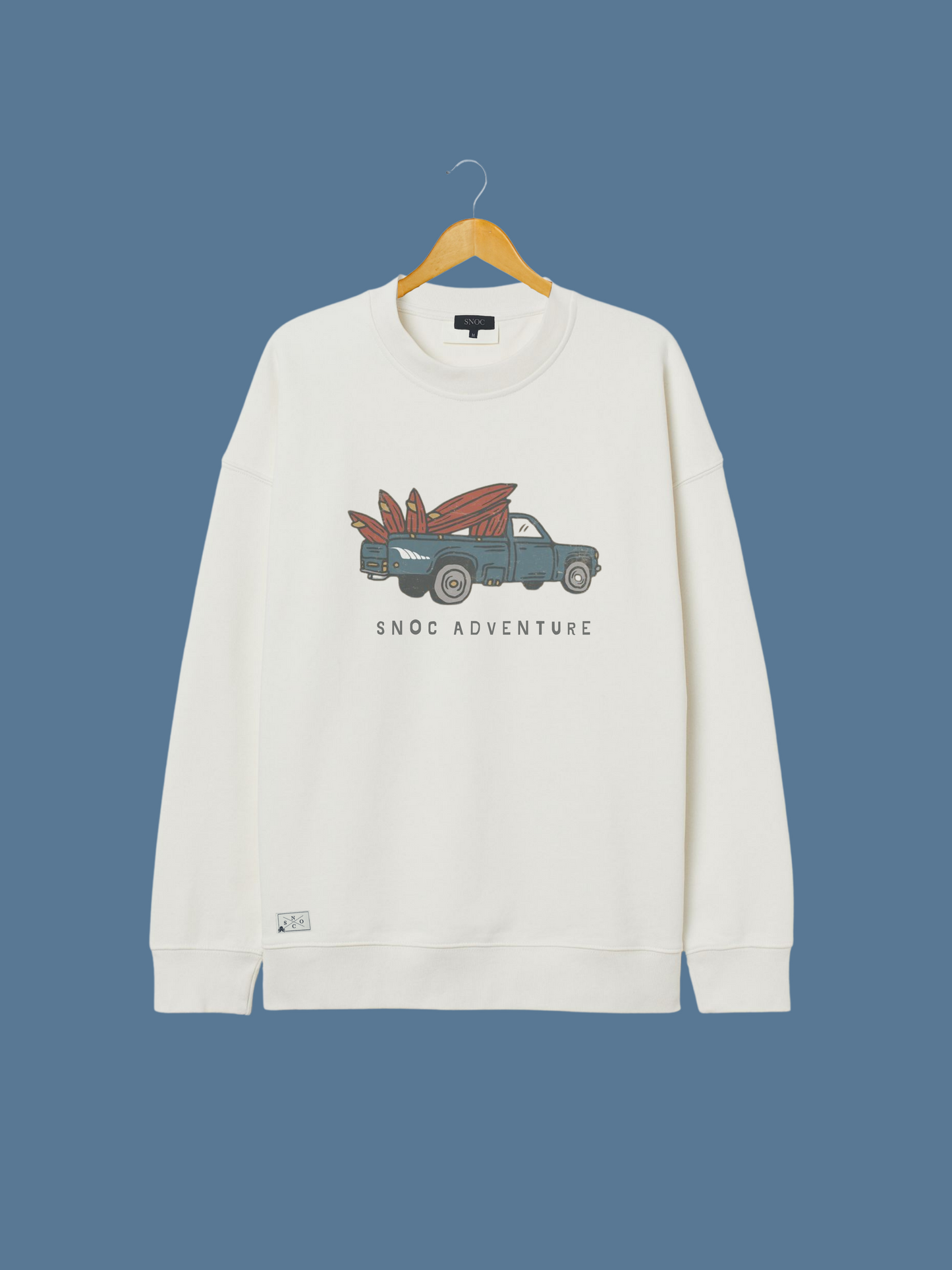 SNOC SUDADERA PICK UP ORGANIC