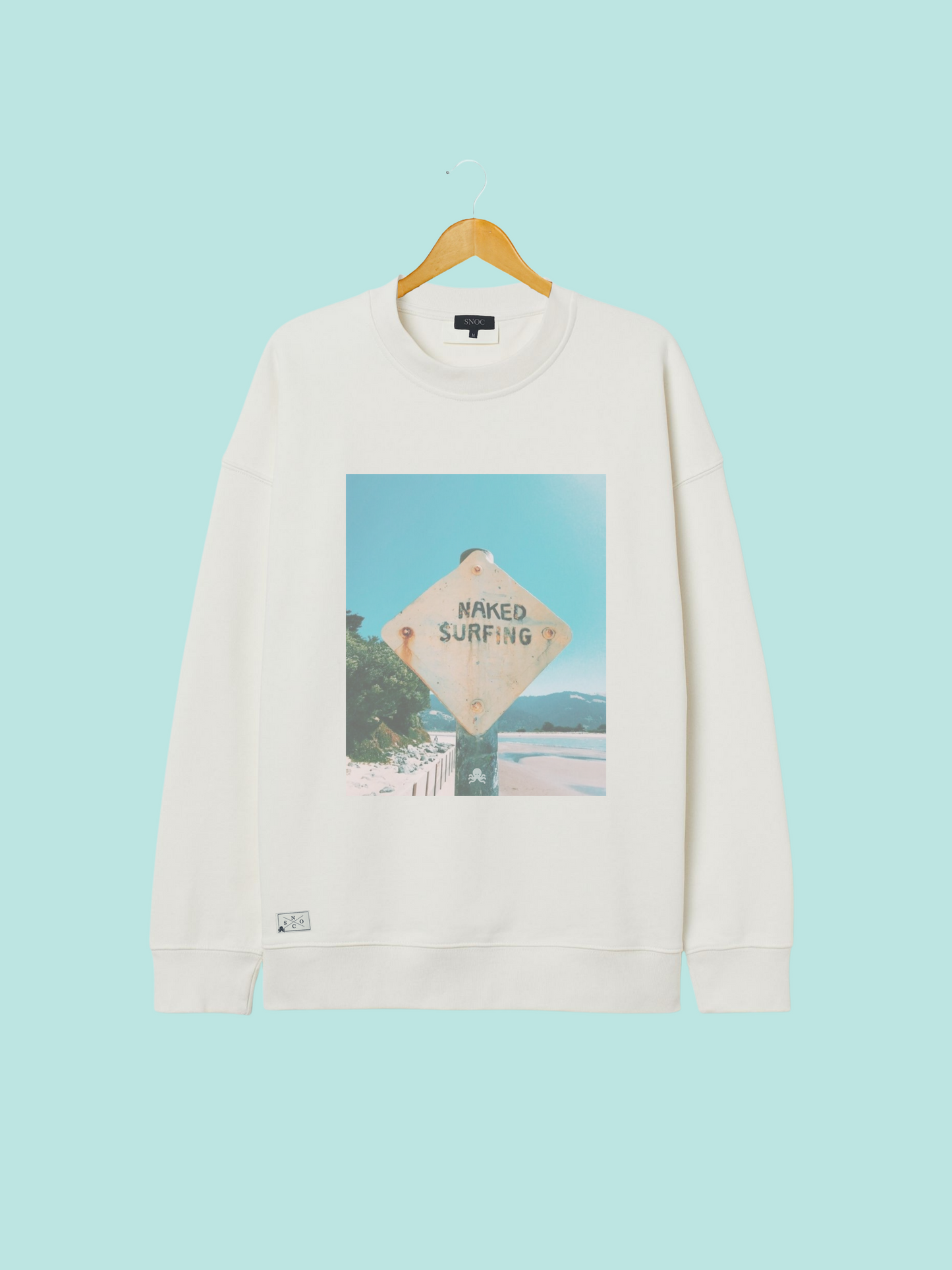 SNOC SUDADERA NAKED SURFING ORGANIC