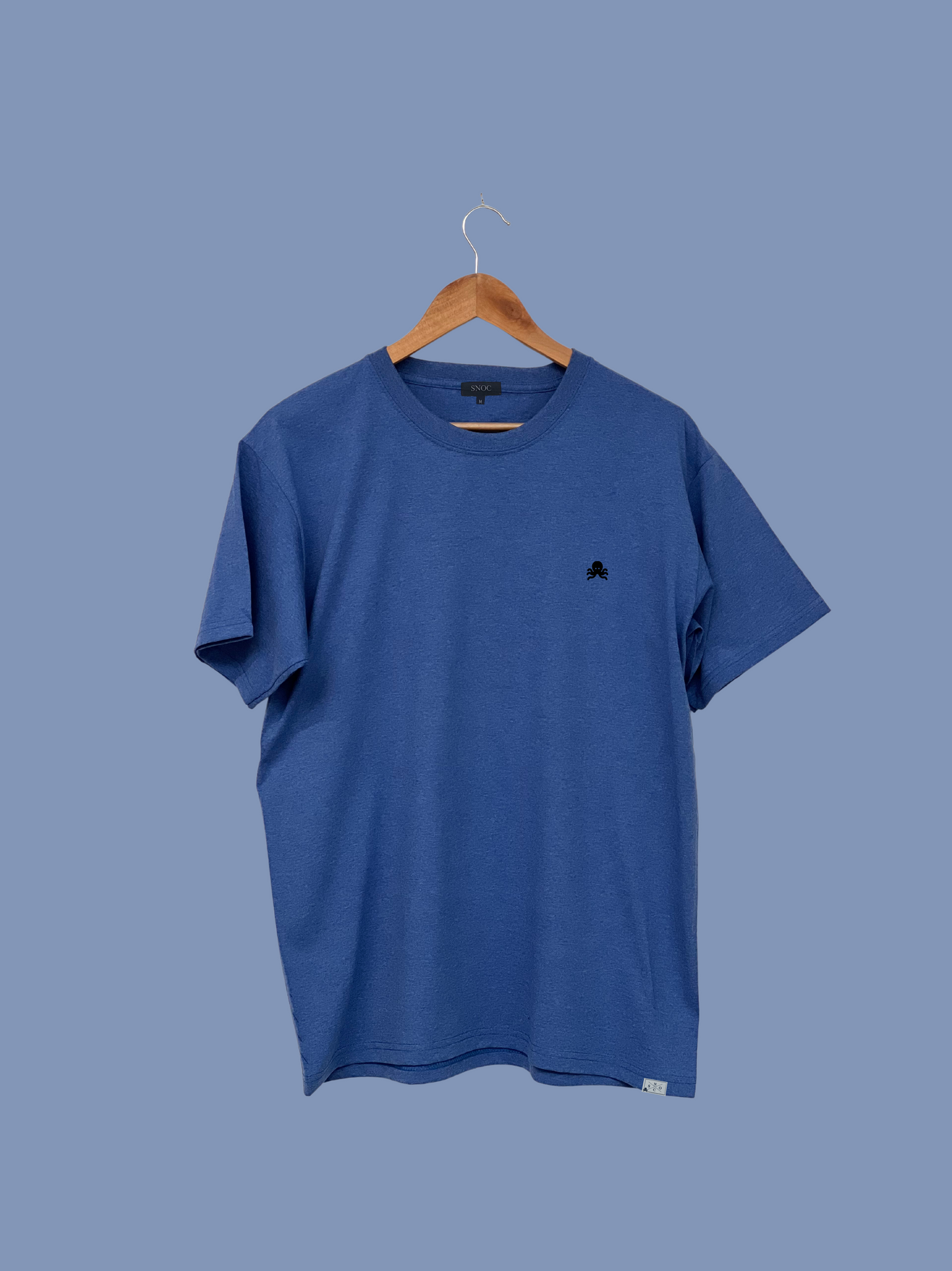 SNOC CAMISETA BÁSICA JASPEADA