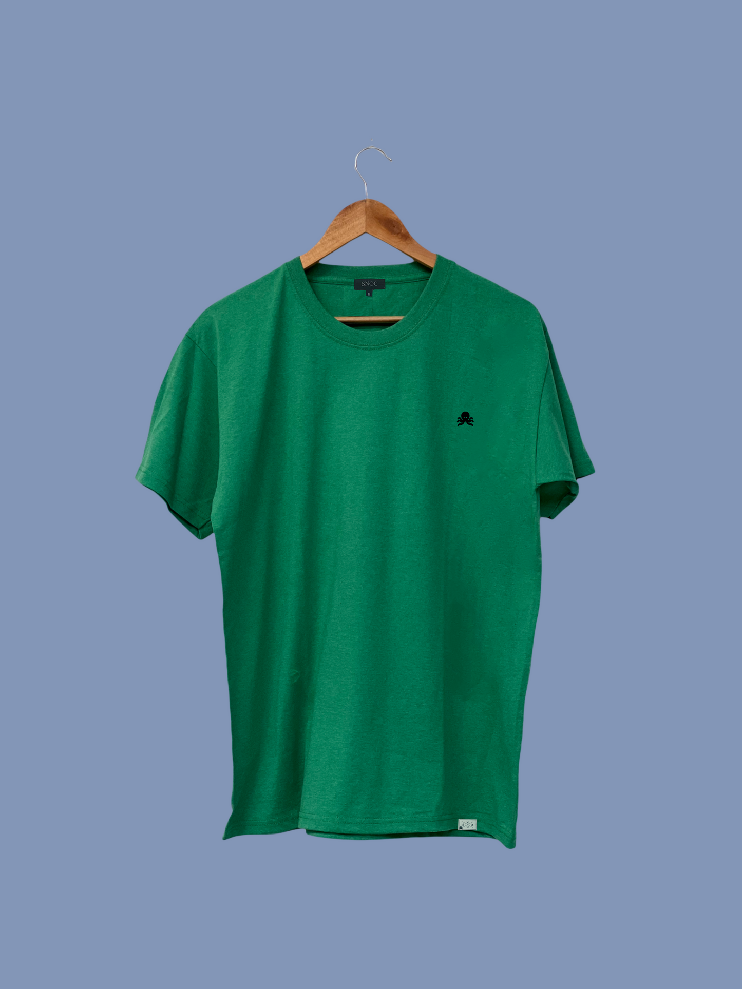 SNOC CAMISETA BÁSICA JASPEADA