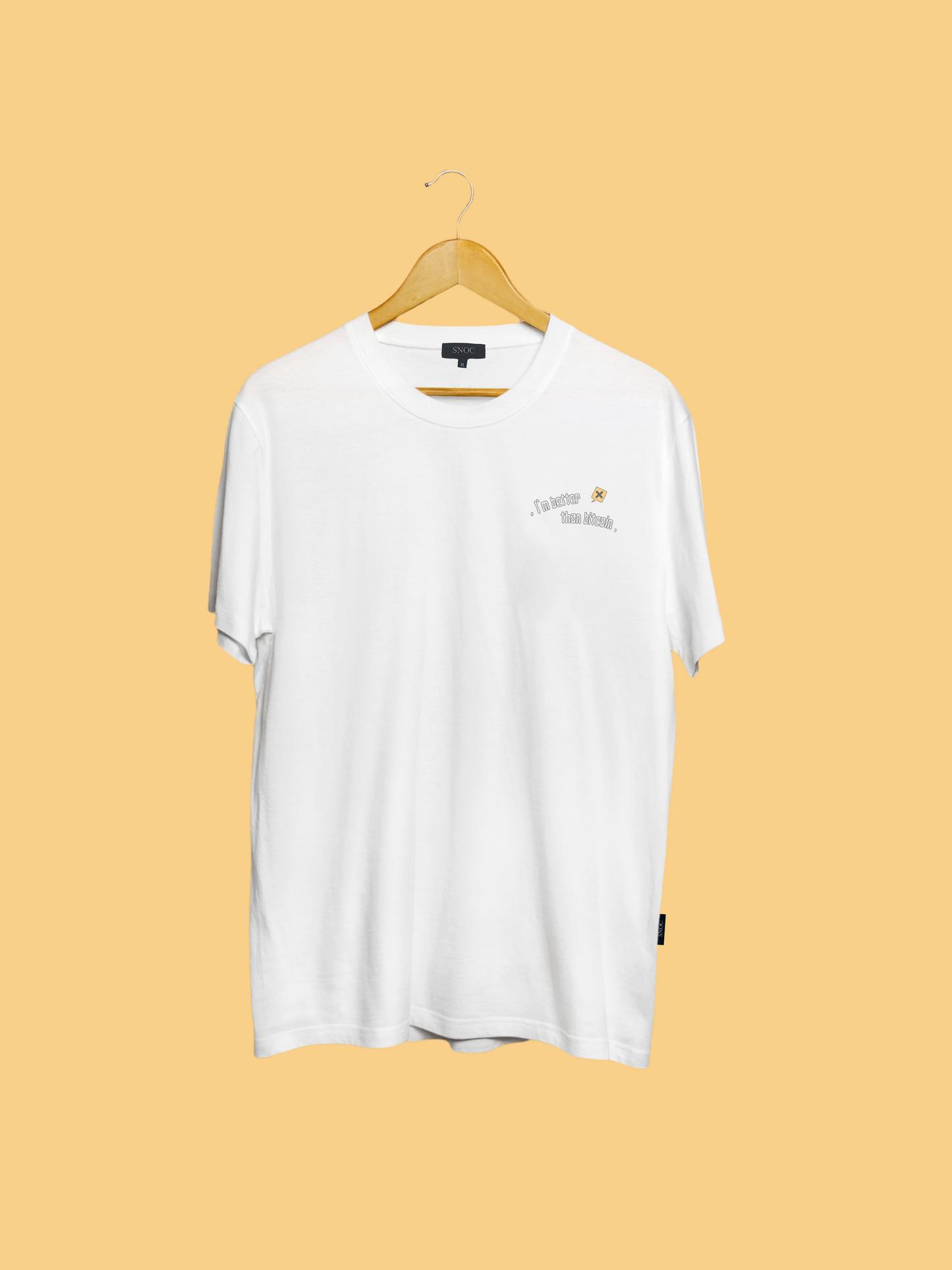 SNOC CAMISETA BITCOIN
