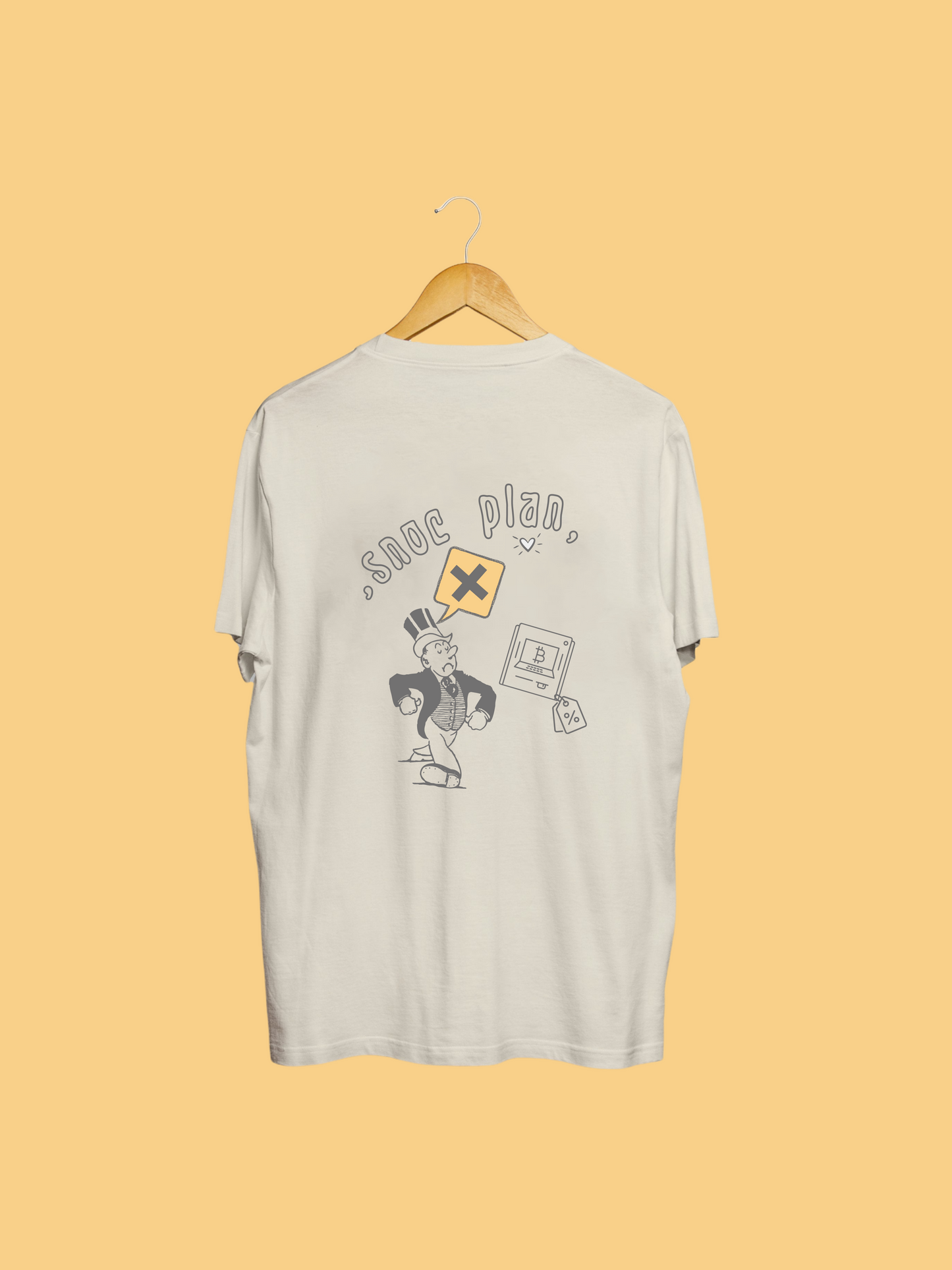 SNOC CAMISETA BITCOIN