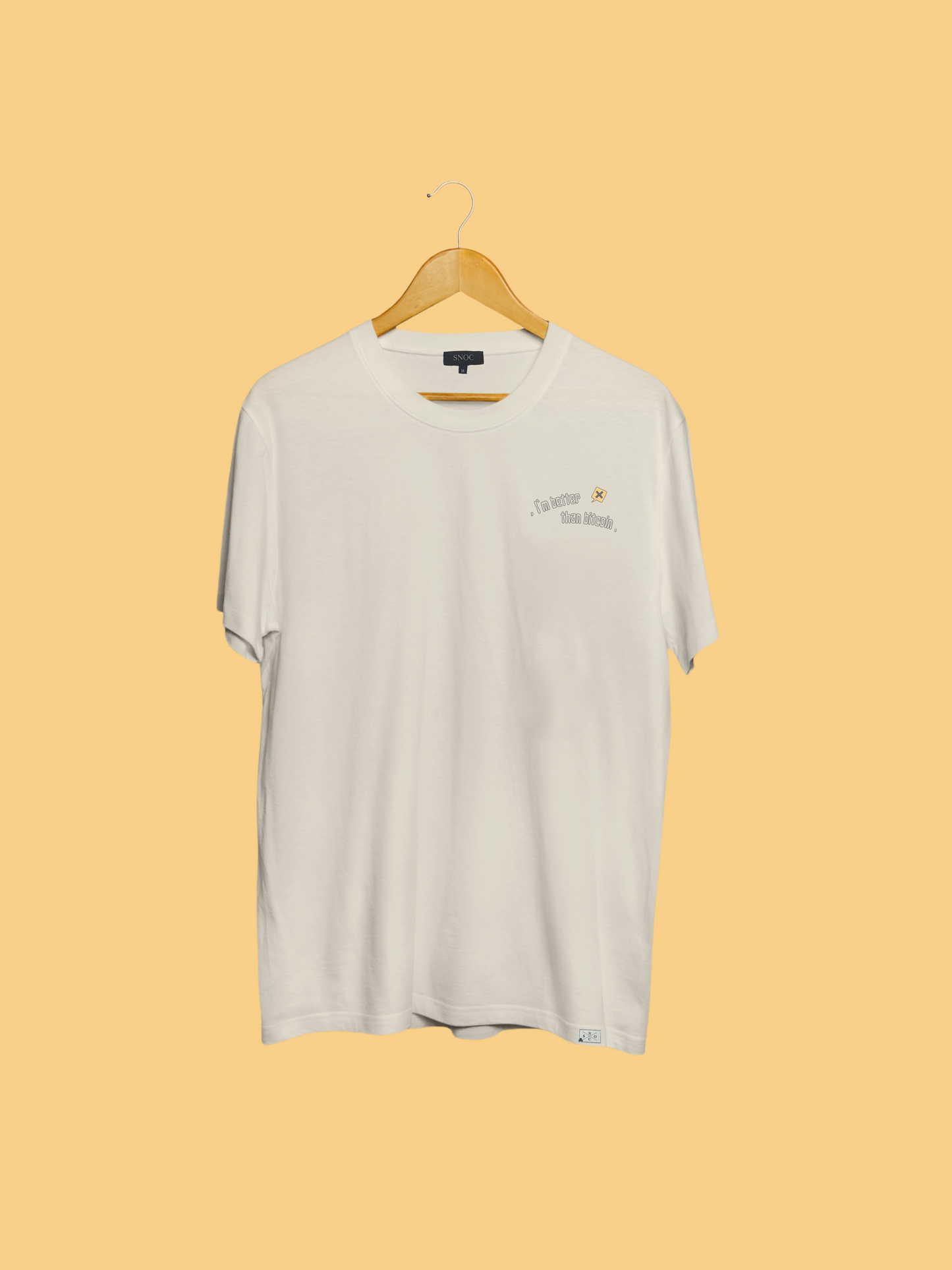 SNOC CAMISETA BITCOIN