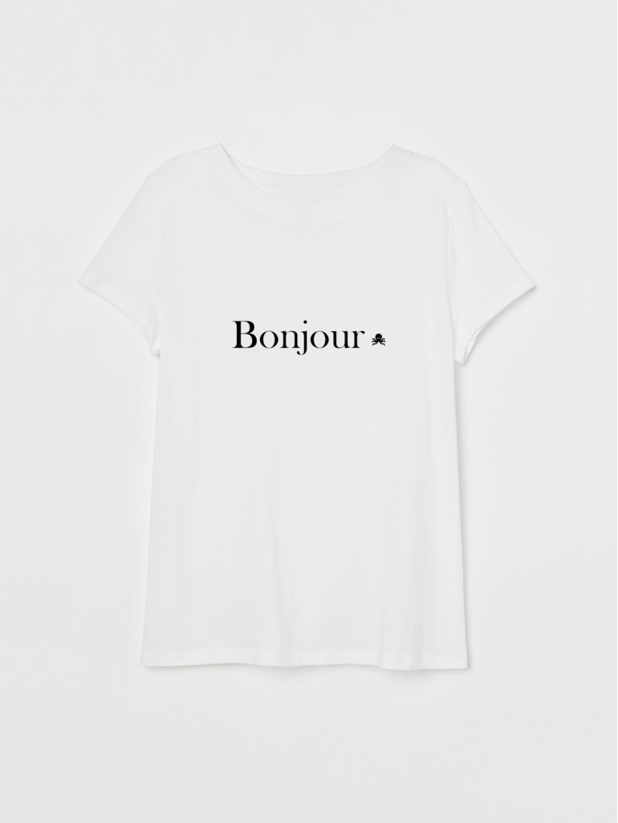 Camisetas logo pulpo SNOC - CAMISETA BONJOUR