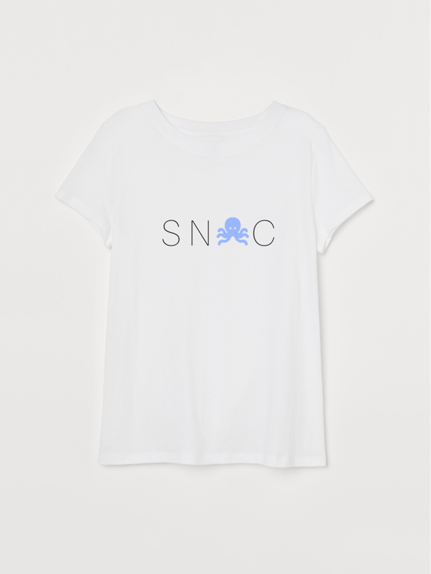 logo pulpo SNOC - CAMISETA BASIC LOGO