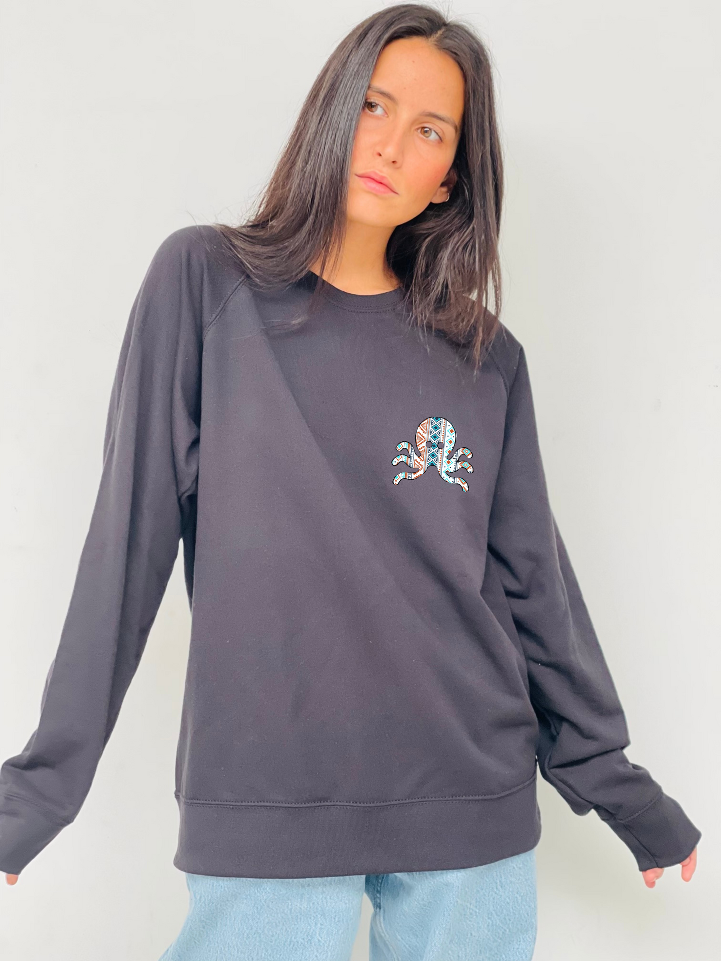 SNOC SUDADERA MINI ETHNIC WOMAN