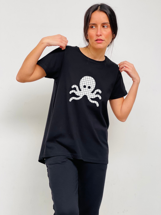 SNOC CAMISETA GRAY VICHY