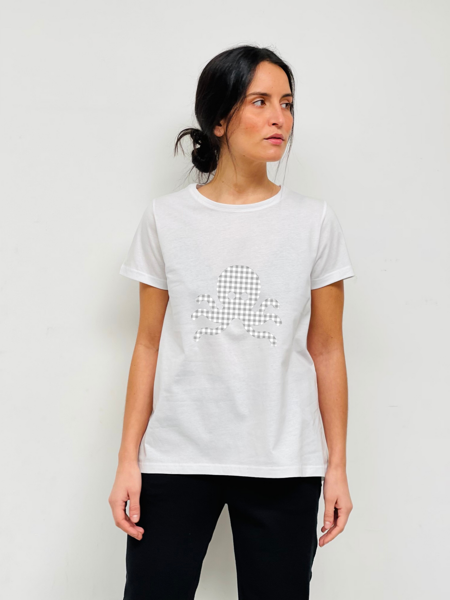 SNOC CAMISETA GRAY VICHY