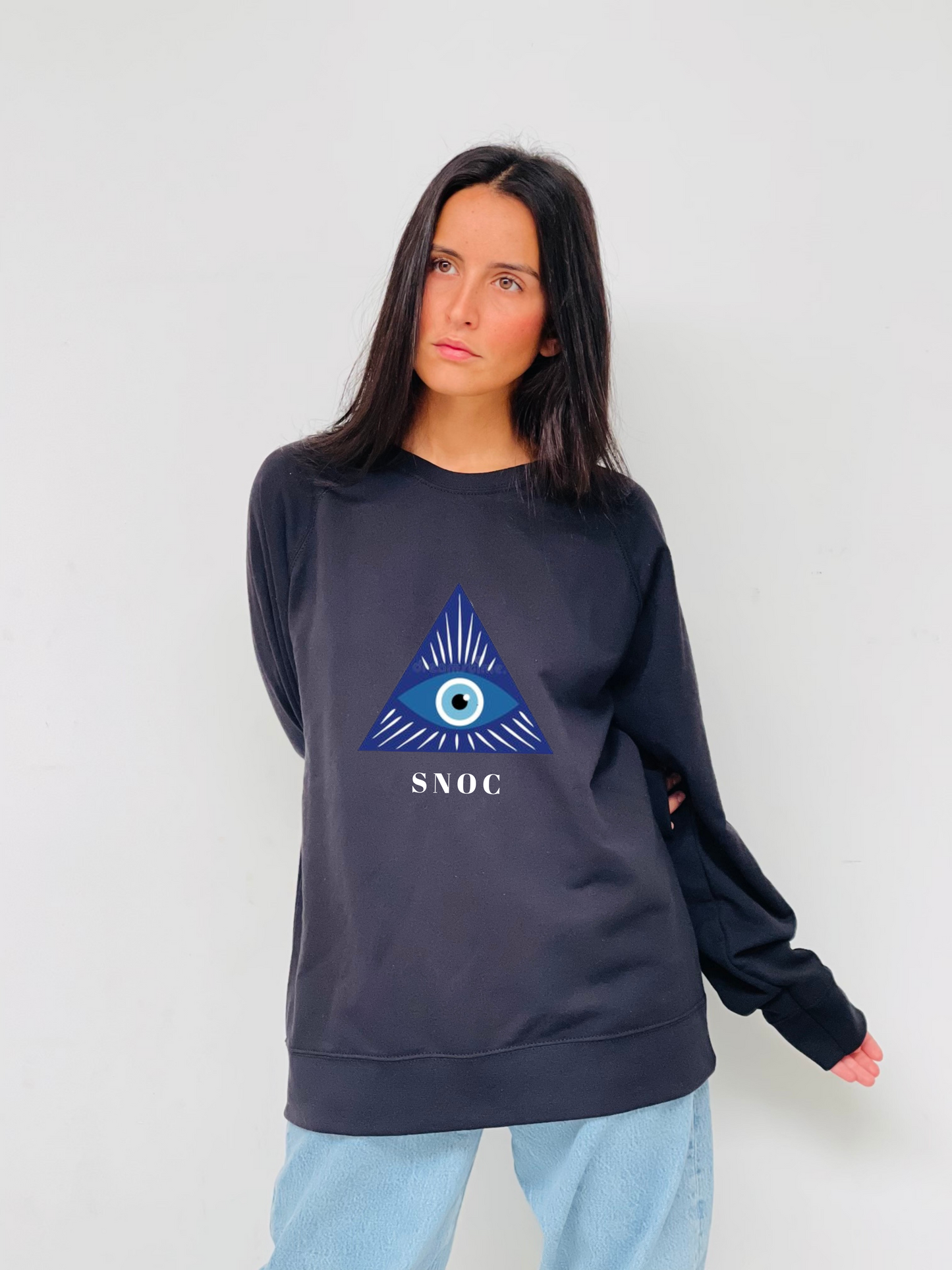 Sudaderas logo pulpo SNOC - SNOC SUDADERA TRIÁNGULO  