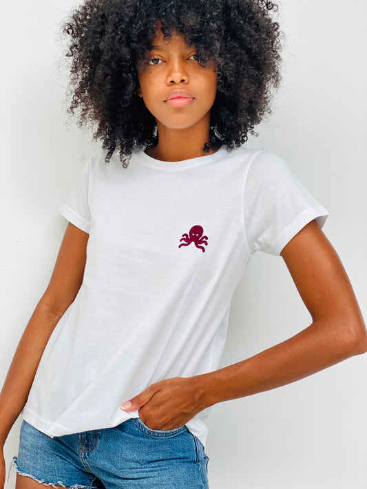 logo pulpo SNOC - CAMISETA MINILOGO