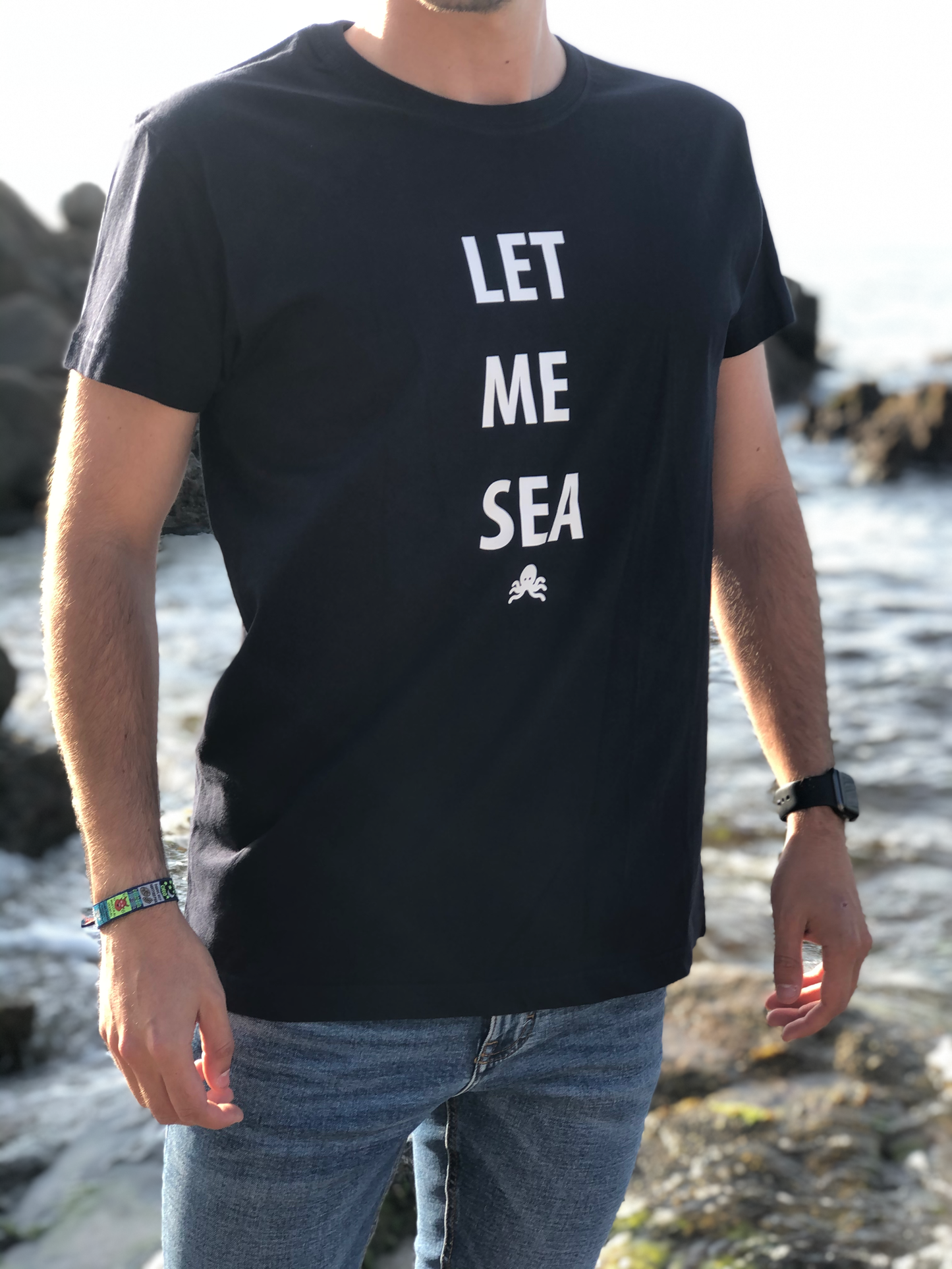 Camisetas logo pulpo SNOC - CAMISETA LET ME SEA