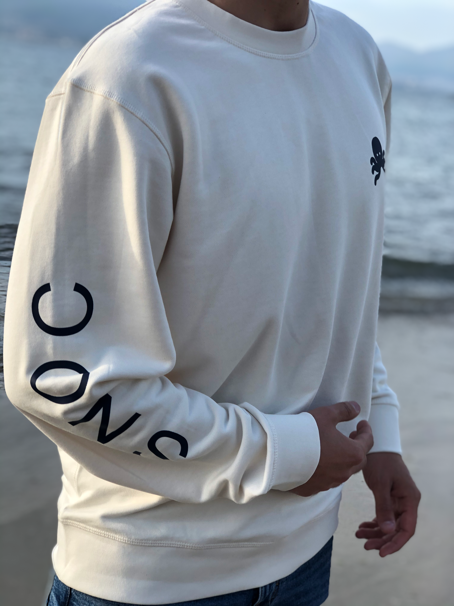 Sudaderas logo pulpo SNOC - SUDADERA SNOC MANGA ORGANIC