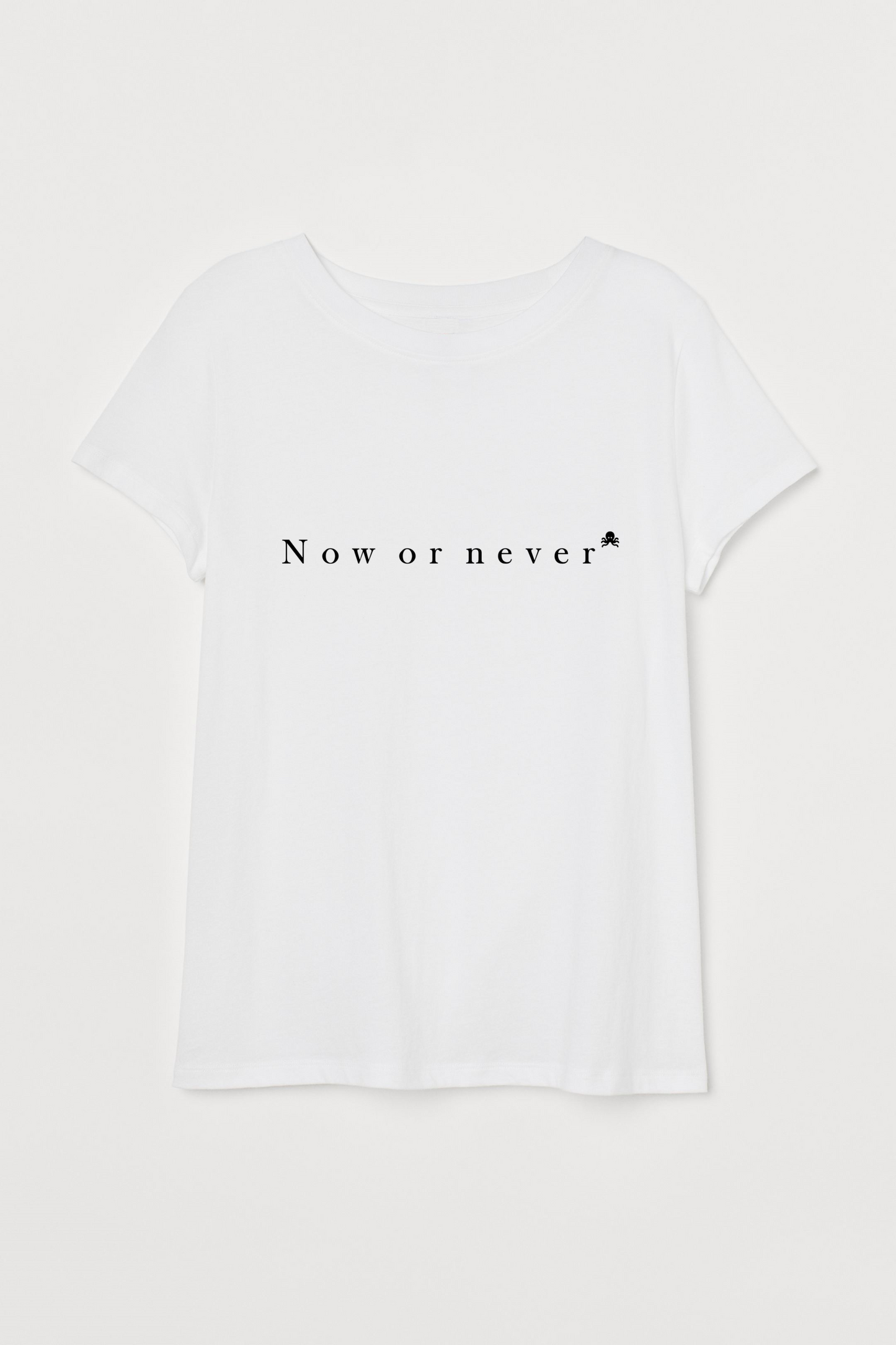 logo pulpo SNOC - CAMISETA NOW OR NEVER