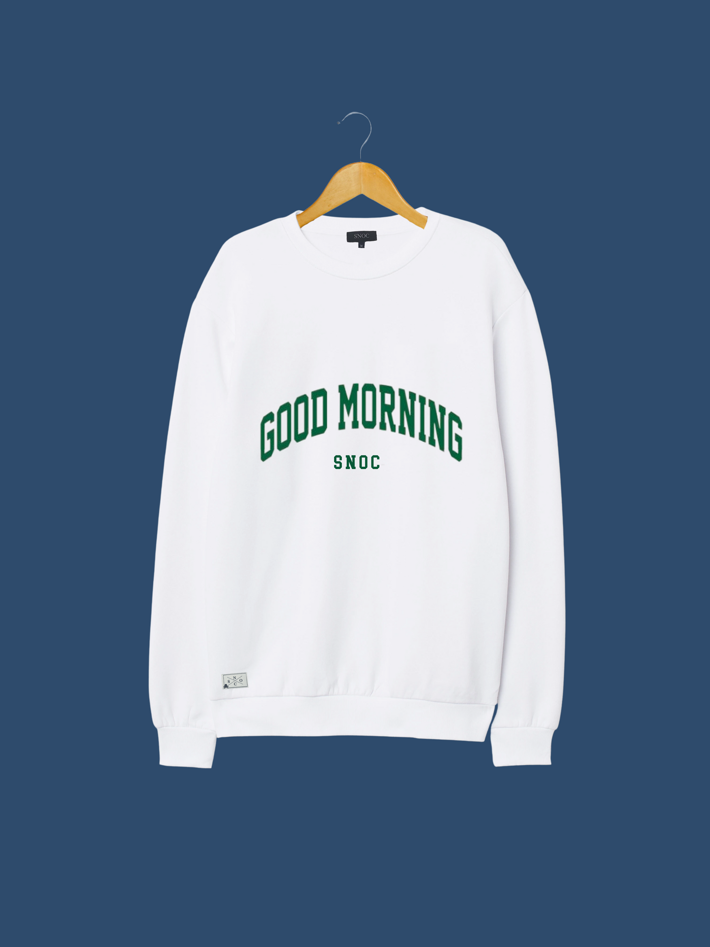 SNOC SUDADERA GOOD MORNING