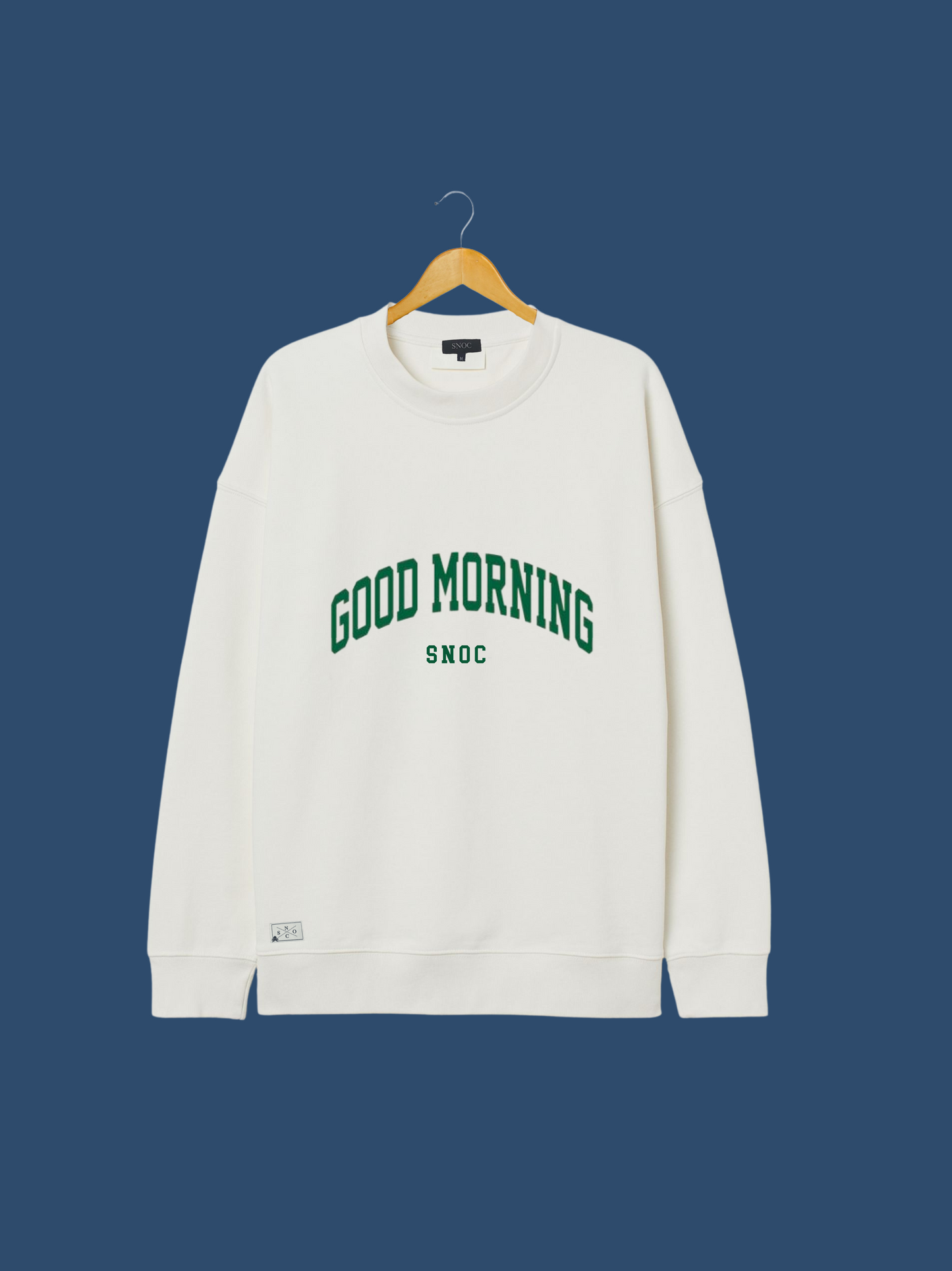 SNOC SUDADERA GOOD MORNING ORGANIC