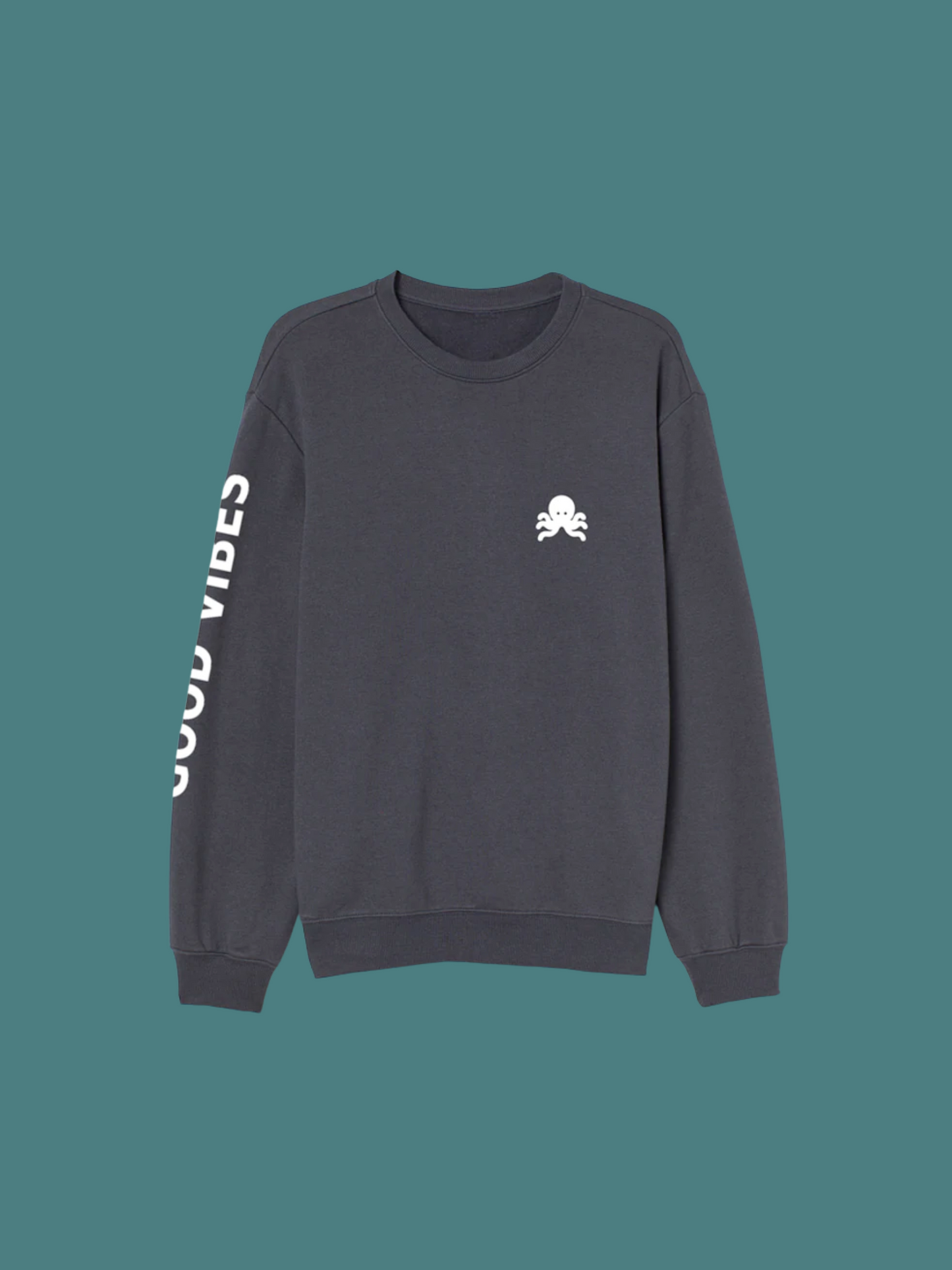 Sudaderas logo pulpo SNOC - SUDADERA GOOD VIBES  