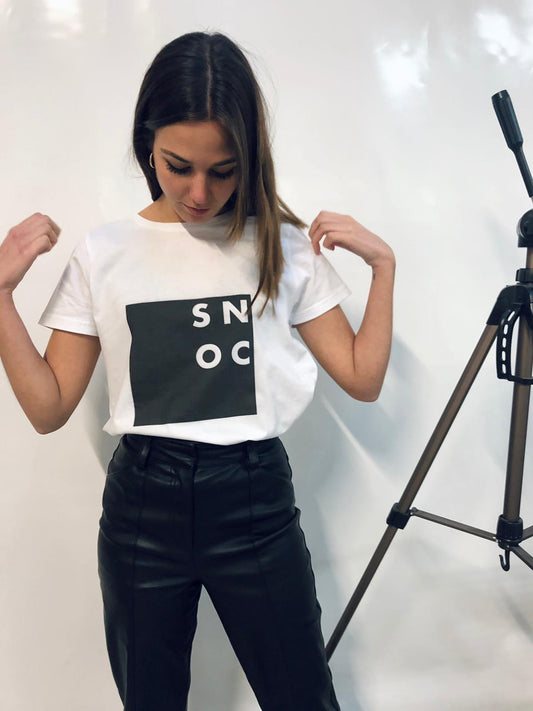 Camisetas logo pulpo SNOC - CAMISETA CUADRADO