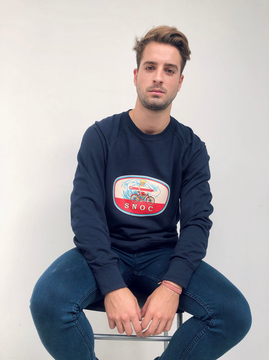 Sudaderas logo pulpo SNOC - SUDADERA BIKER