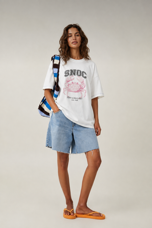 Camiseta SNOC Pink Crab