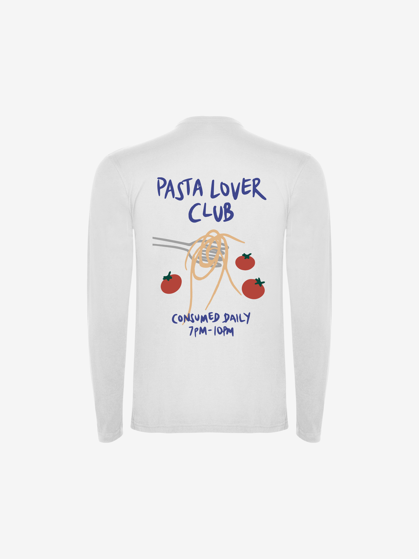 CAMISETA PASTA LOVER CLUBT LONG FIT