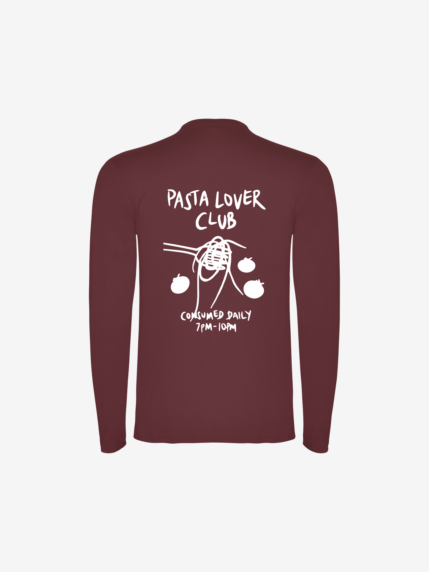 CAMISETA PASTA LOVER CLUBT LONG FIT