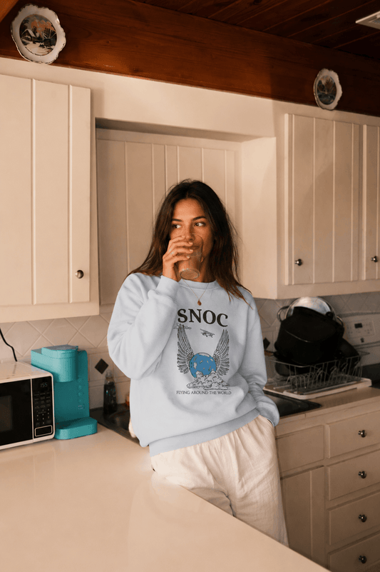 Sudadera SNOC Flying Around The World