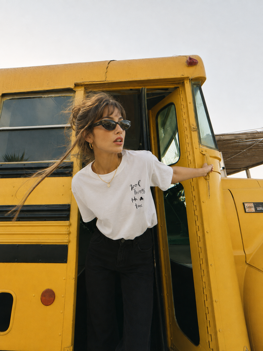 Camiseta SNOC Good Things Take Time