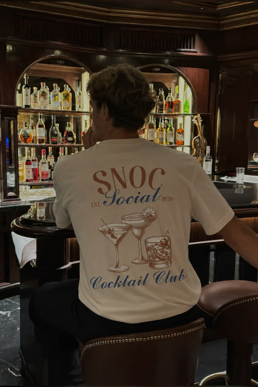 CAMISETA COCKTAIL CLUB