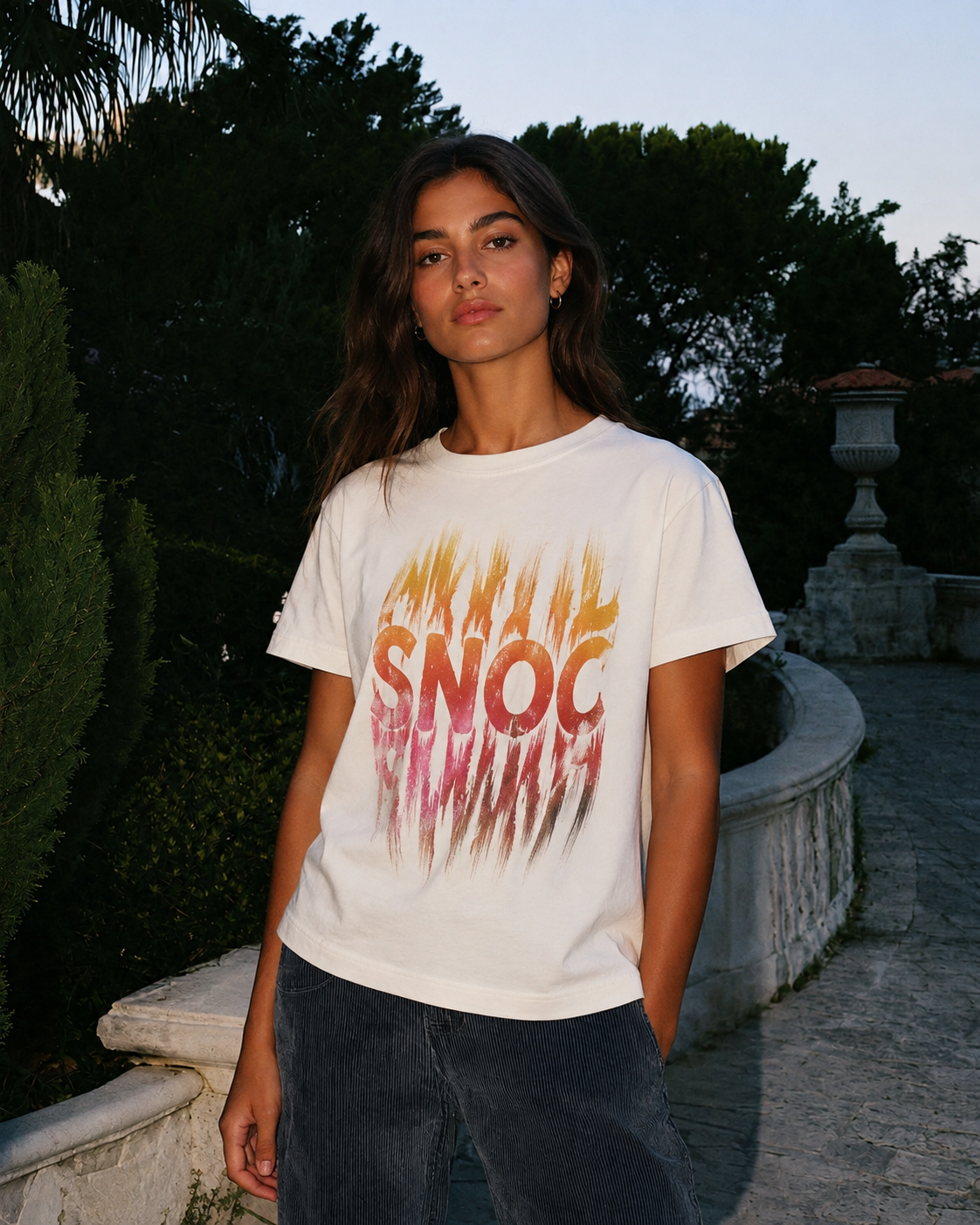 Camiseta SNOC Flames
