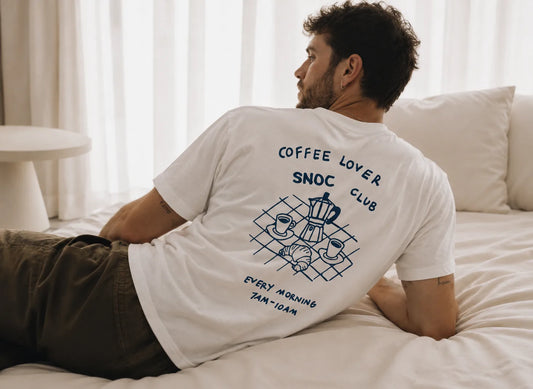 CAMISETA COFFEE LOVERS