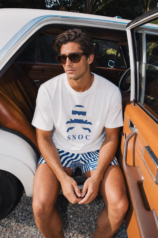 CAMISETA SNOC RAYAS