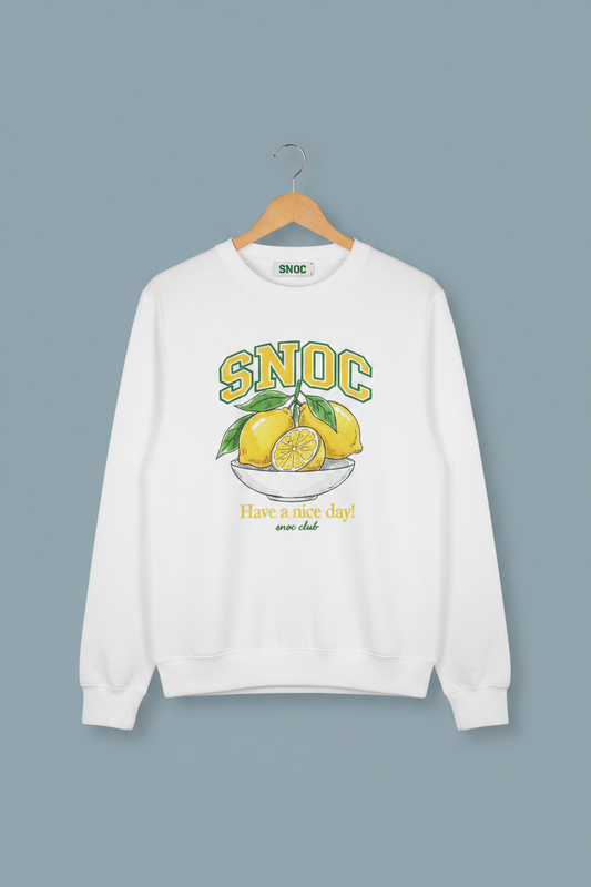 SUDADERA SNOC HAVE A GOOD DAY