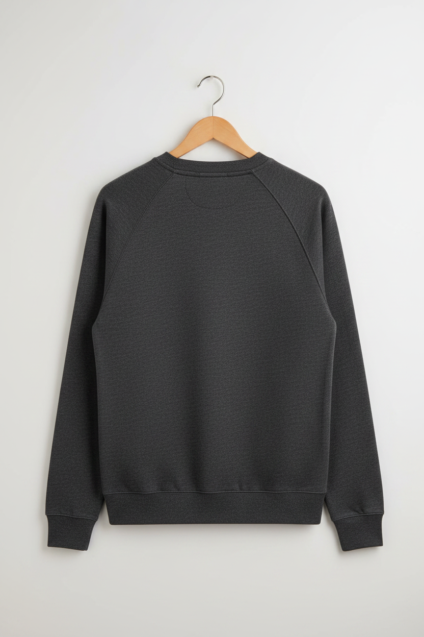 Mockup trasero sudadera SNOC cangrejo gris antracita
