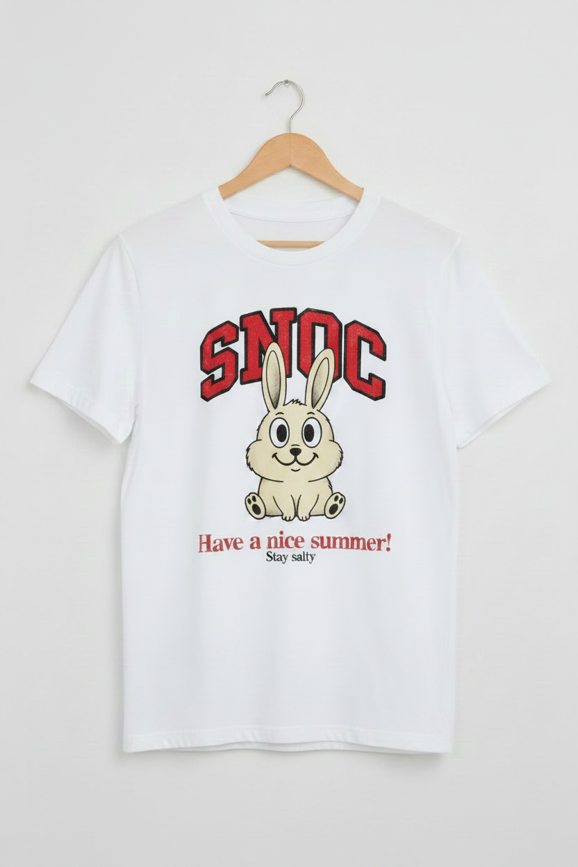 SNOC Bunny Tee - conejo modificado