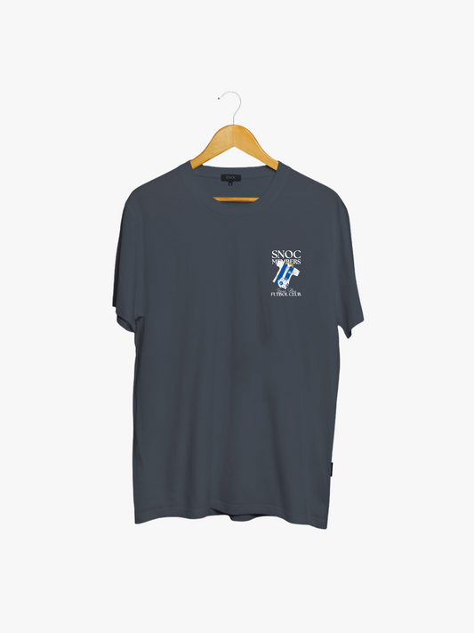 Camiseta SNOC Pepineros Bolsillo gris plomo - vista frontal