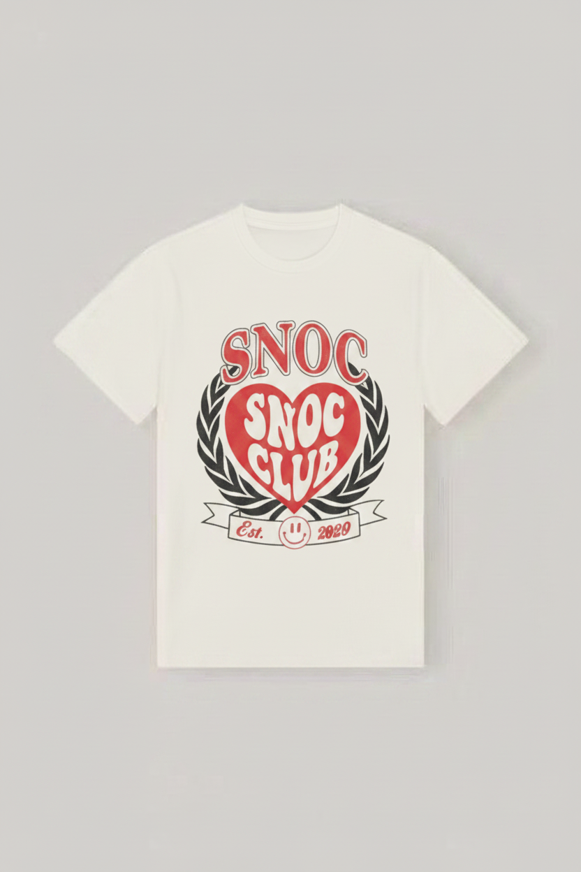 SNOC Club Tee - sin etiqueta